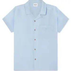 The "Coastal Breeze" Linen Shirt