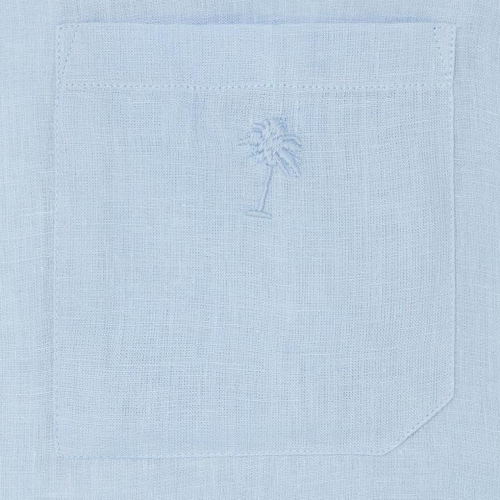 The "Coastal Breeze" Linen Shirt